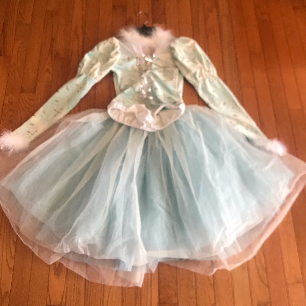 Art Stone Dance Costume Frozen Theme Child’s Large